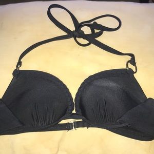 Black bikini top